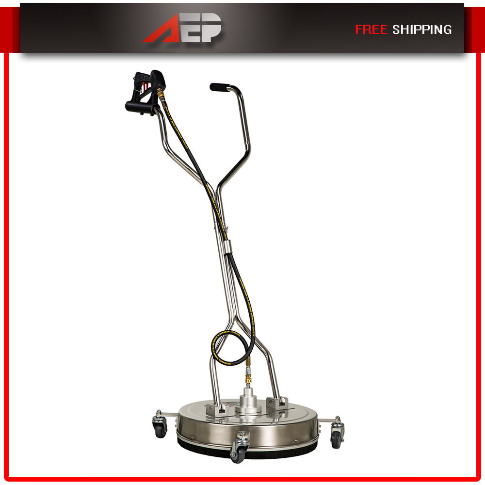 4500PSI Power Washer Dual Handle w/ Wheel 20” Pressure Washer Surface Cleaner