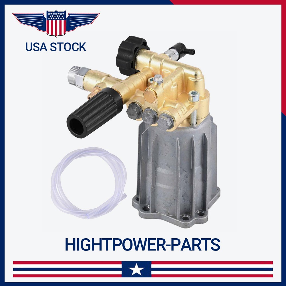 Pressure Washer Pump Axial For RMV2.5G30 2.5 GPM 3000 PSI 3400 RPM 3/4″ Shaft