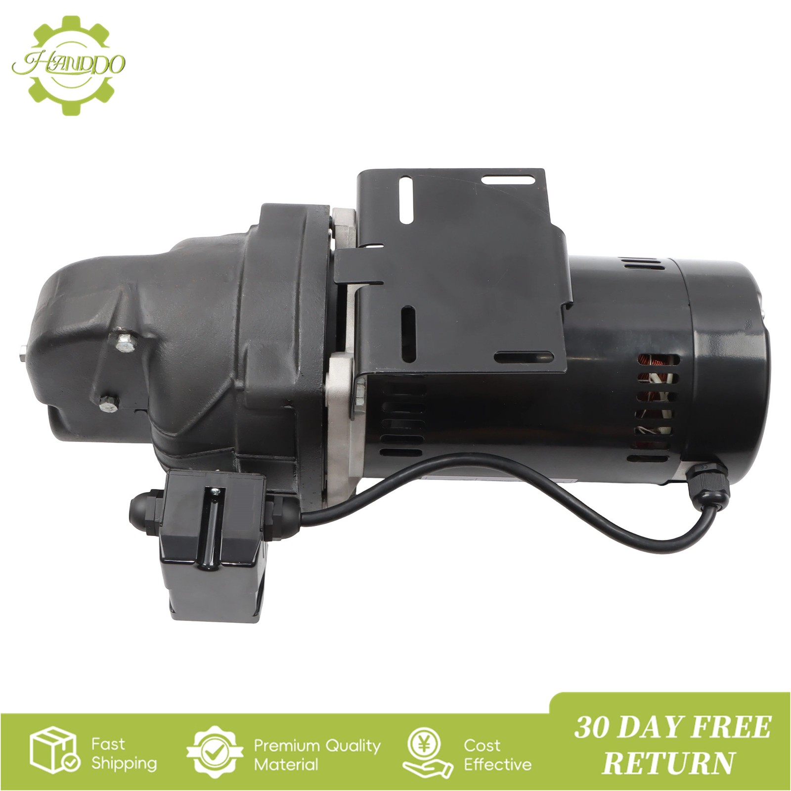 SWS100 Cast Iron Shallow Well Jet Pump 510 Gallons Per Hour 1HP 3480RPM 115/230V