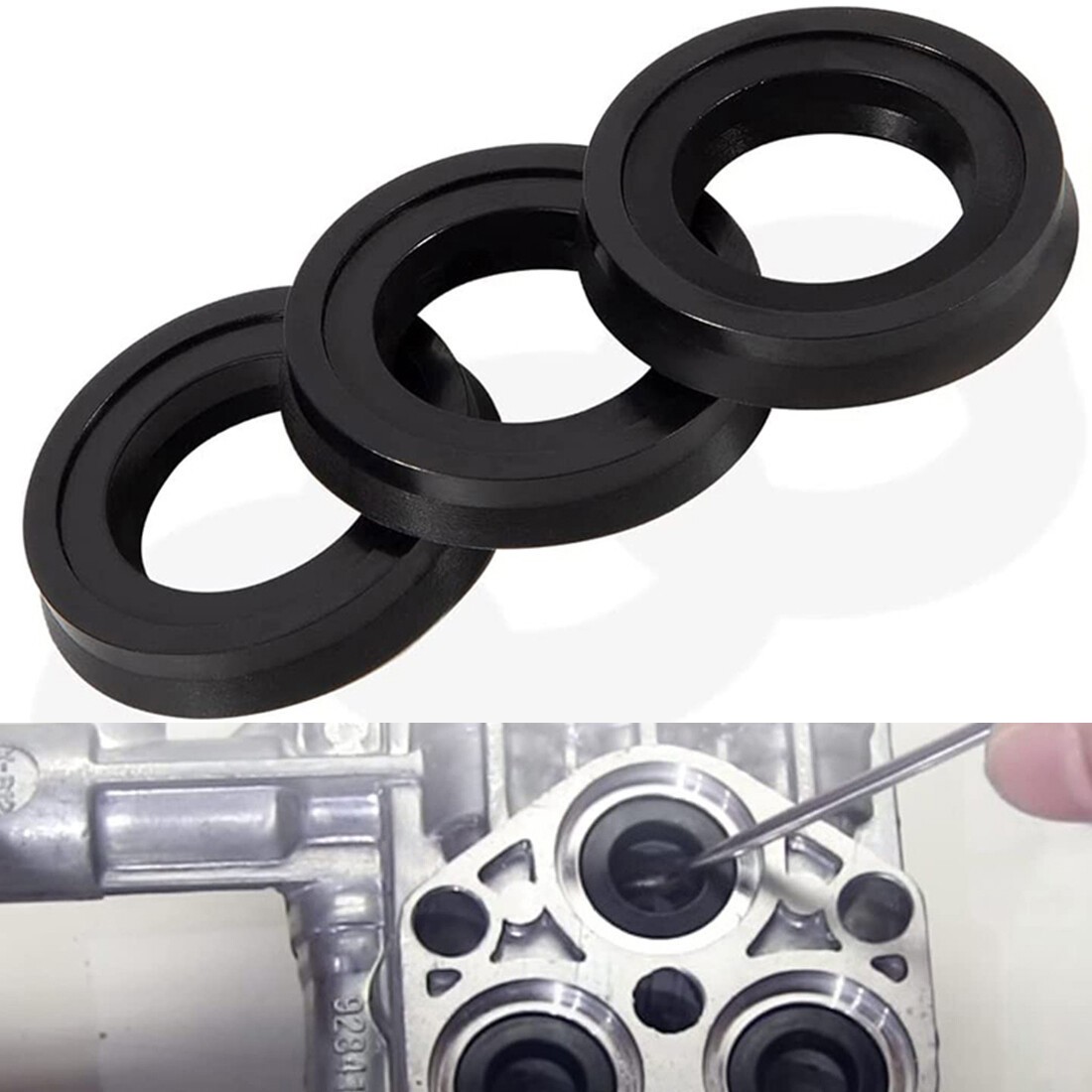 for Annovi Reverberi RMW2G24 Pressure Washer Pump Water Seal Kit AR42122 3pc/set