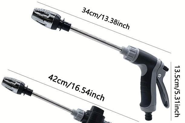 Aquoxis High Pressure Washer Gun Power Hose Nozzle Jet Spray Cleaner