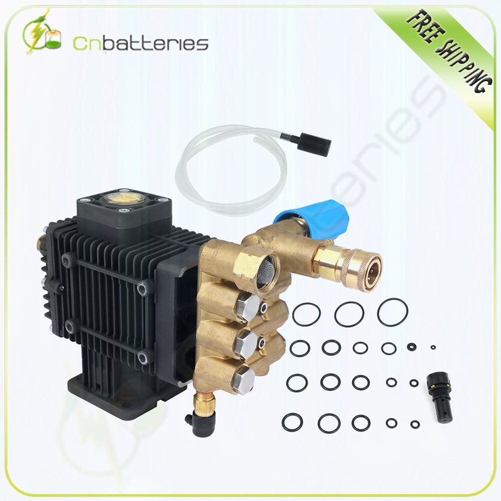 New Pressure Washer Pump For 3000psi 2.5GPM 3/4″ Horizontal Pump 3400 RPM 2.5GPM
