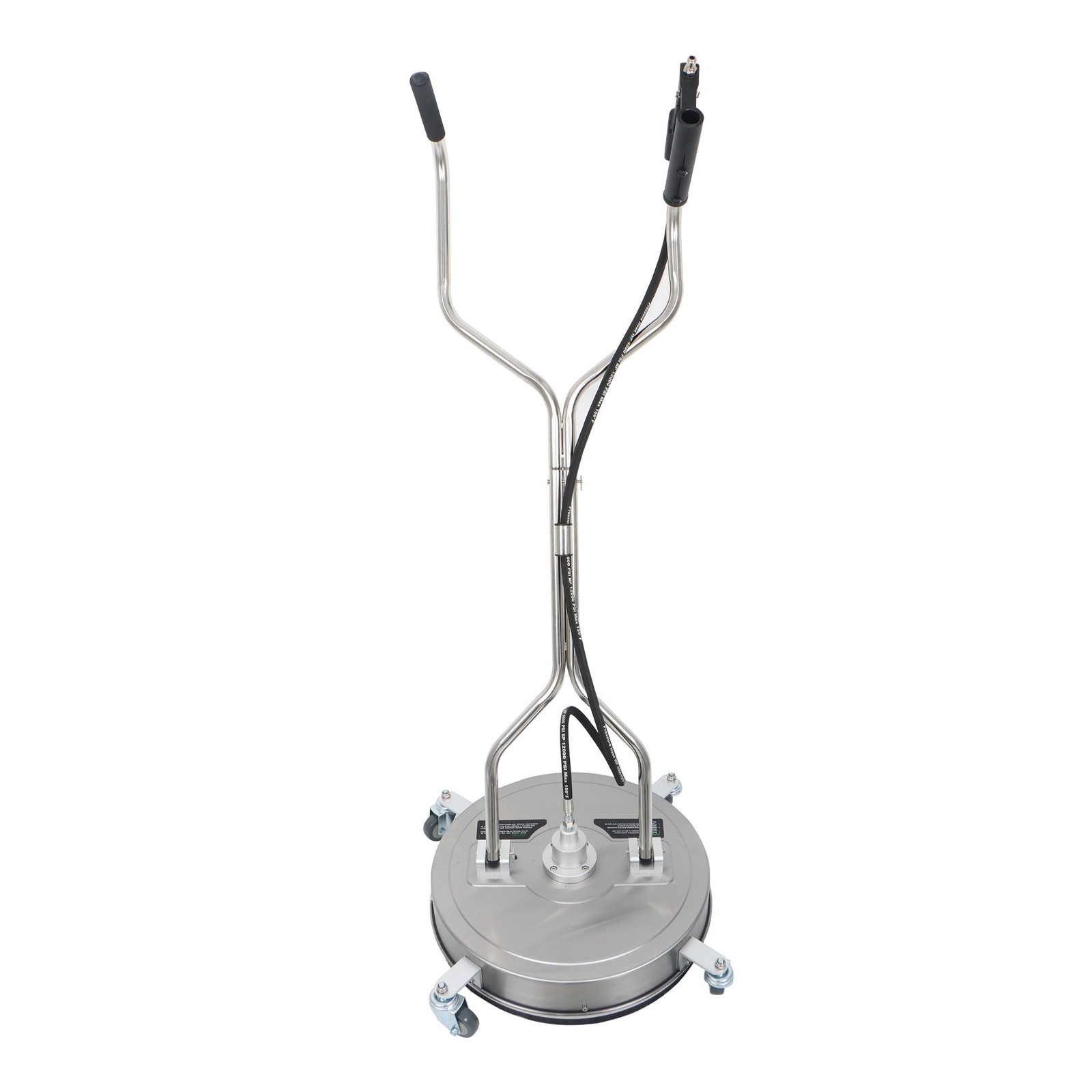 20″ Pressure Washer Surface Cleaner with Dual Handles and 4 Wheels Quick Connect