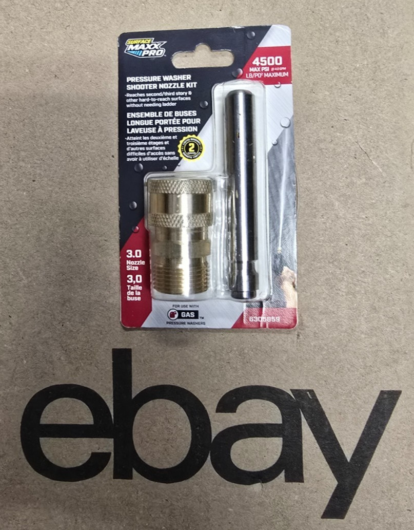SurfaceMaxx PRO 4500-PSI 1/4-in Soap shooter nozzle 6305859 SAME DAY SHIP!!