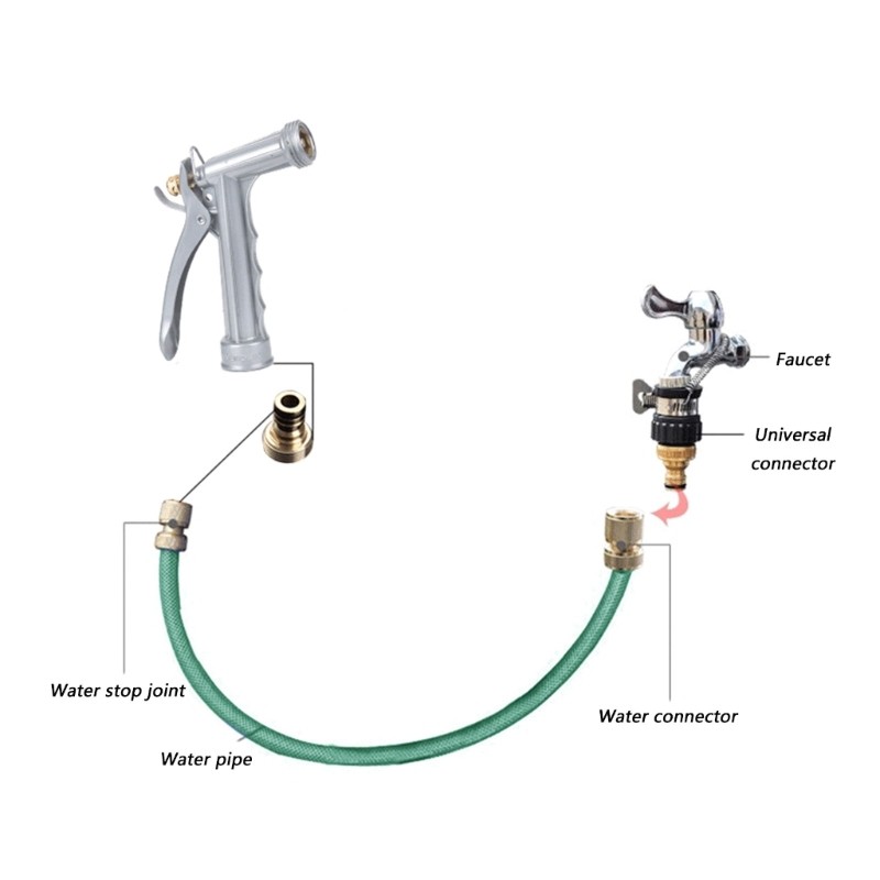 Premium Zinc Alloy Watering Wand Garden Sprayer For Efficient Garden Irrigation