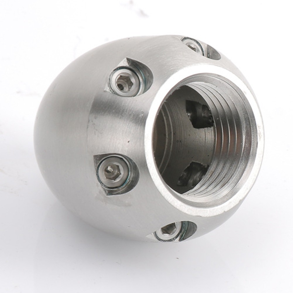 304060L High Pressure Nozzle for Cleaning Sewers with 360 Degree Rotation
