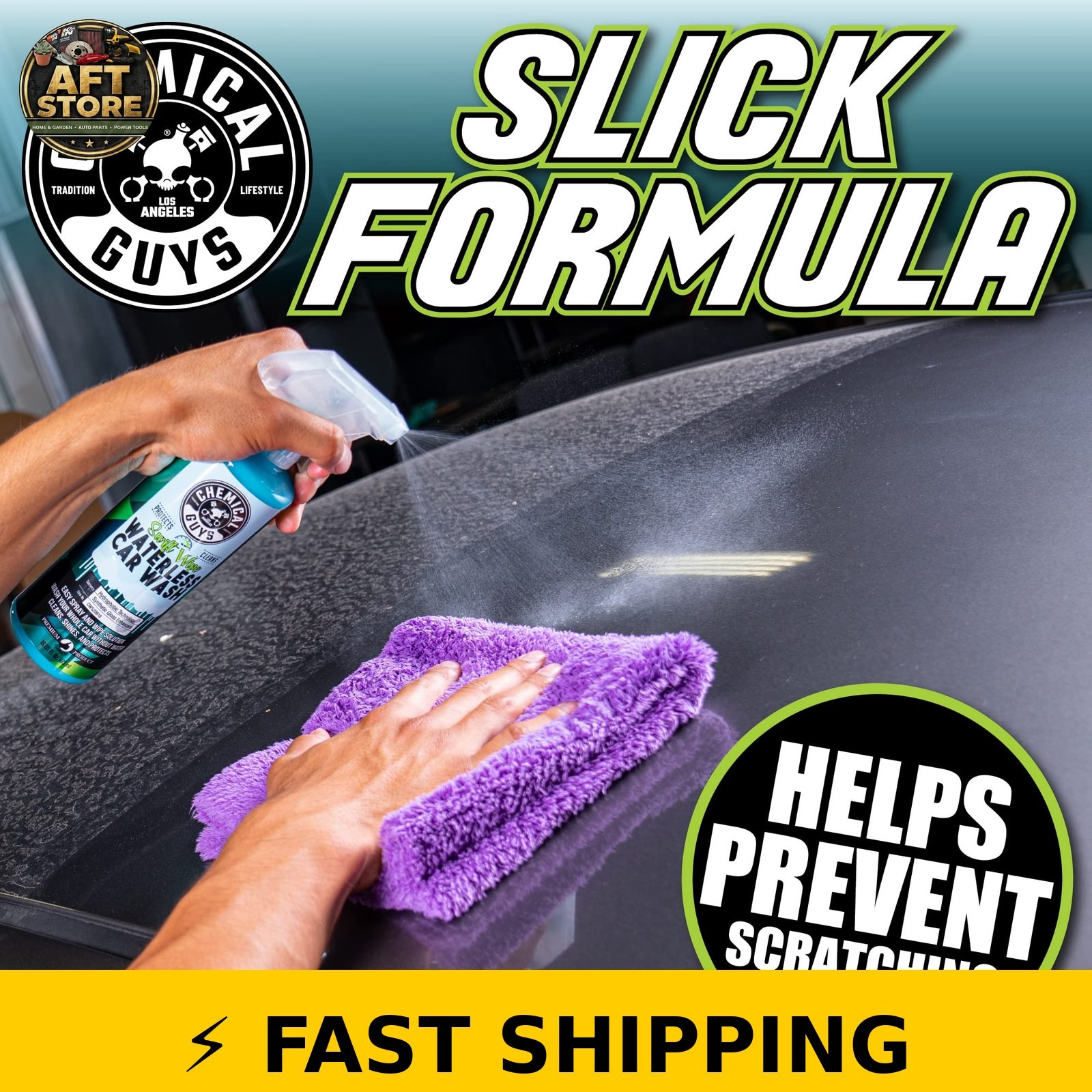 Chemical Guys Swift Wipe Waterless Car Wash Spray – 16 oz