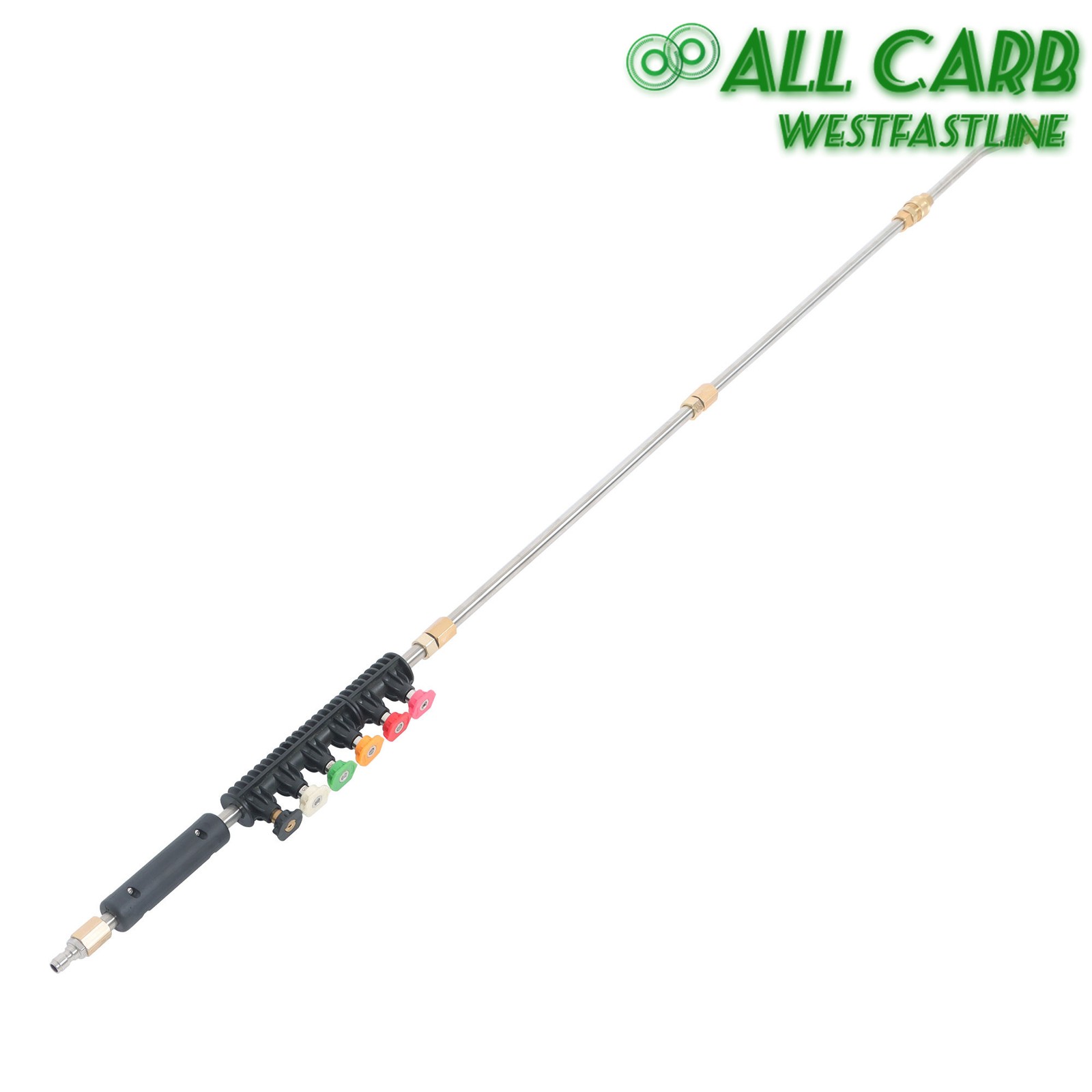 9X Pressure Washer Extension Wand Upgrade Power Washer Lance 1/4″ with Nozzle