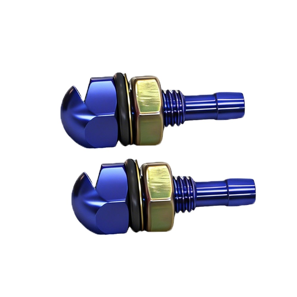 2X Universal Aluminum Windshield Wiper Water Jet Spray Washer Nozzle For Vehicle