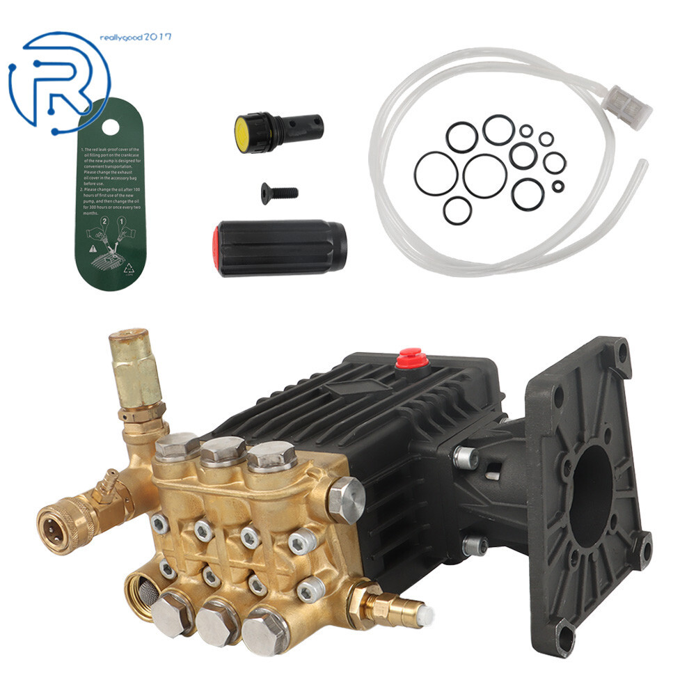 Pressure Washer Pump Power Washer Pump 1″ Shaft Horizontal 4400 PSI 4 GPM new