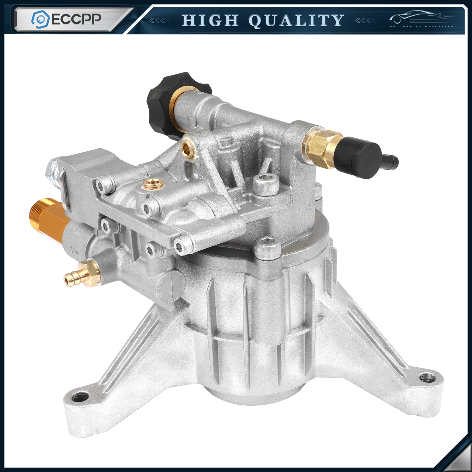 3000PSI Pressure Washer Pump Power Washer Pump 7/8″ Shaft Vertical 2.5GPM