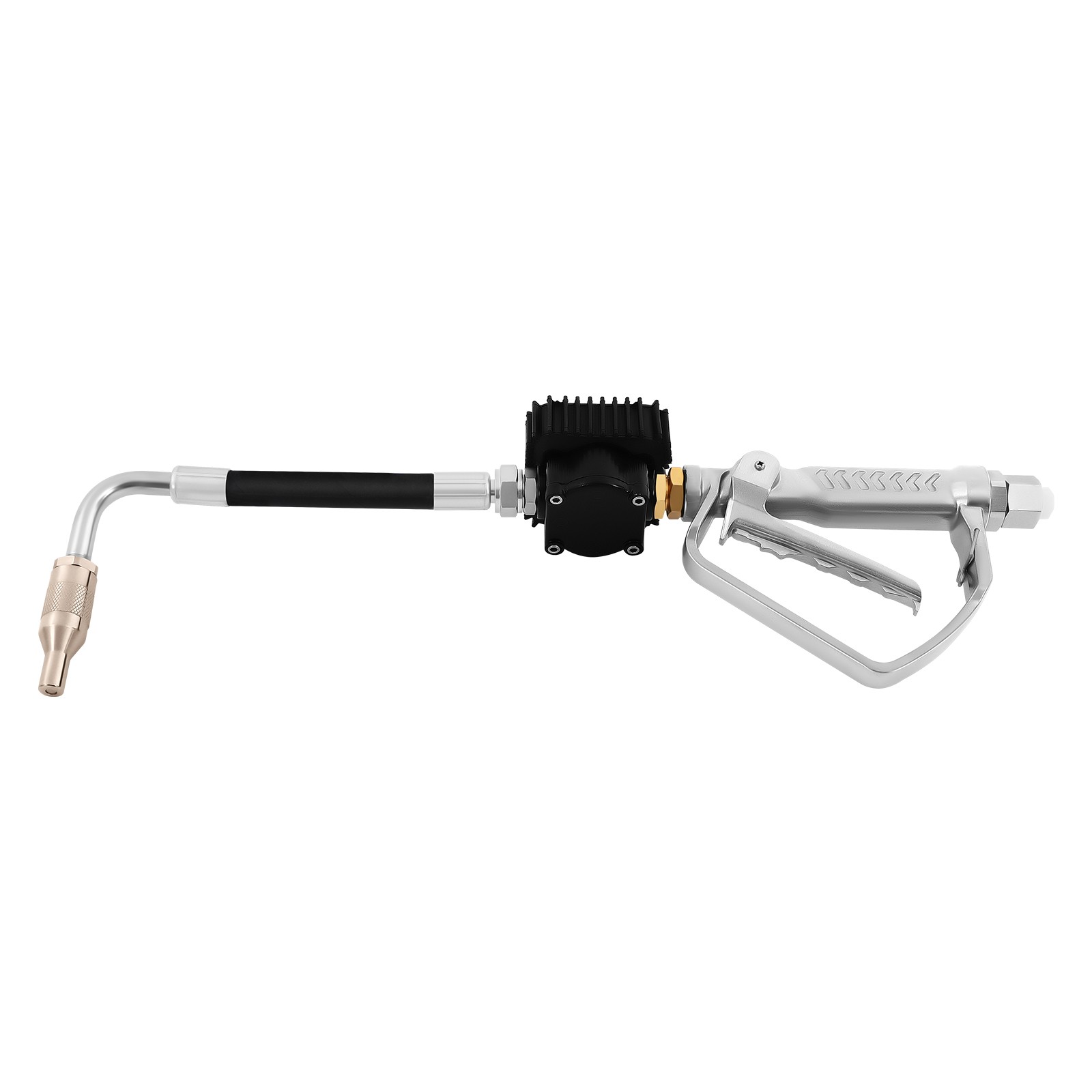 Digital Oil Control Valve Meter Nozzle Pneumatic Oil Gun with 1/2in NPT Inlet