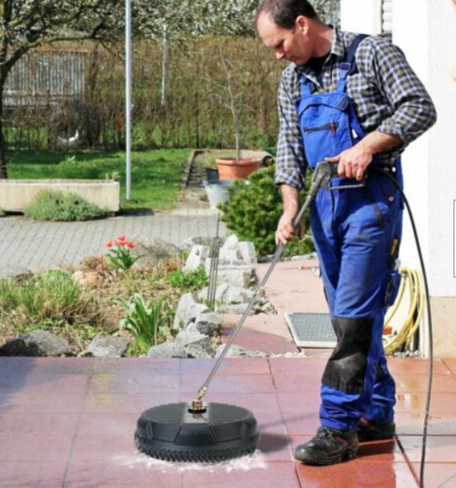 Pressure Washer Surface Cleaner 15 in 4000PSI & Pressure Washer Extension Wand