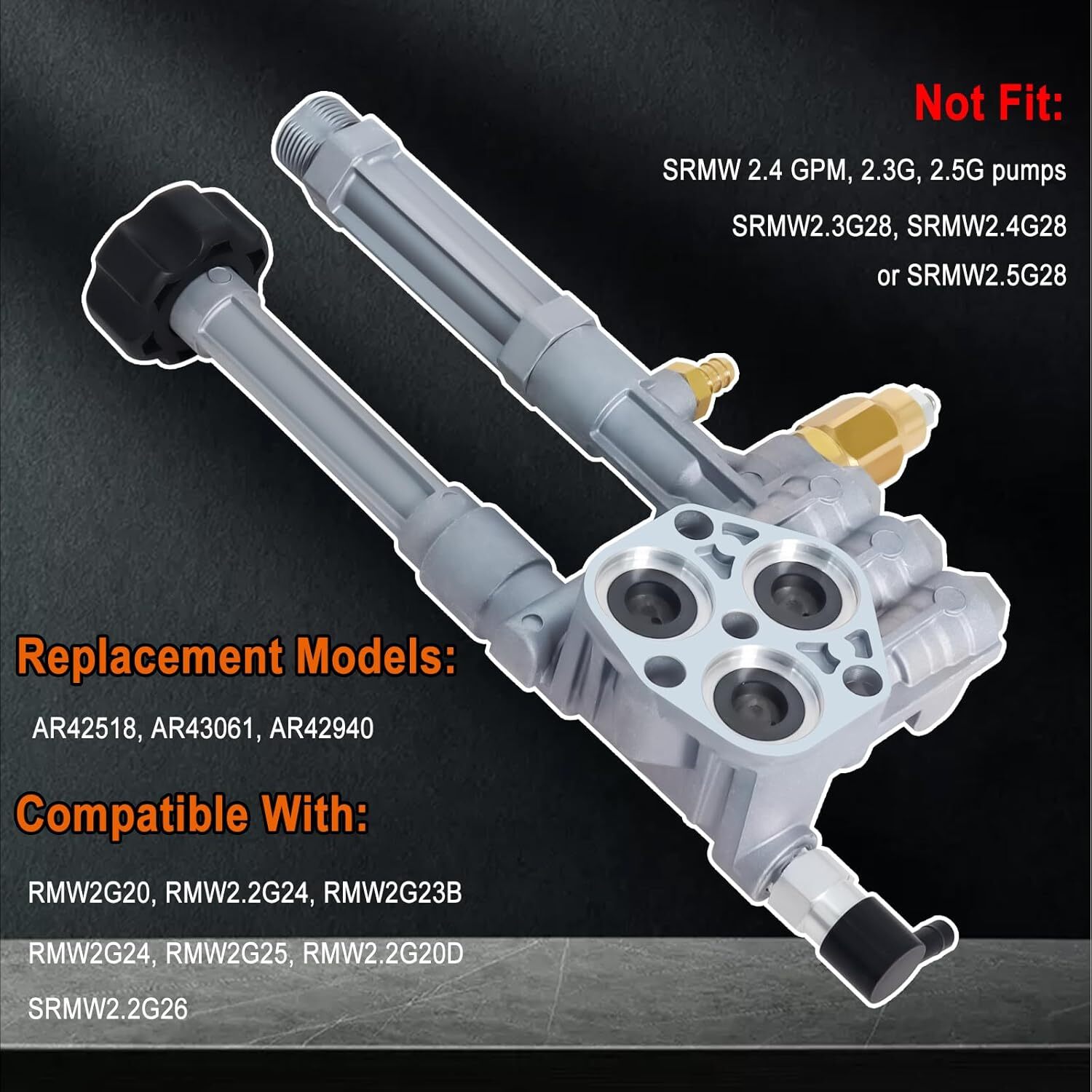 Pressure Washer Pump For Craftsman Clean n’ Carry 2150 PSI 580.752011 Power Wash