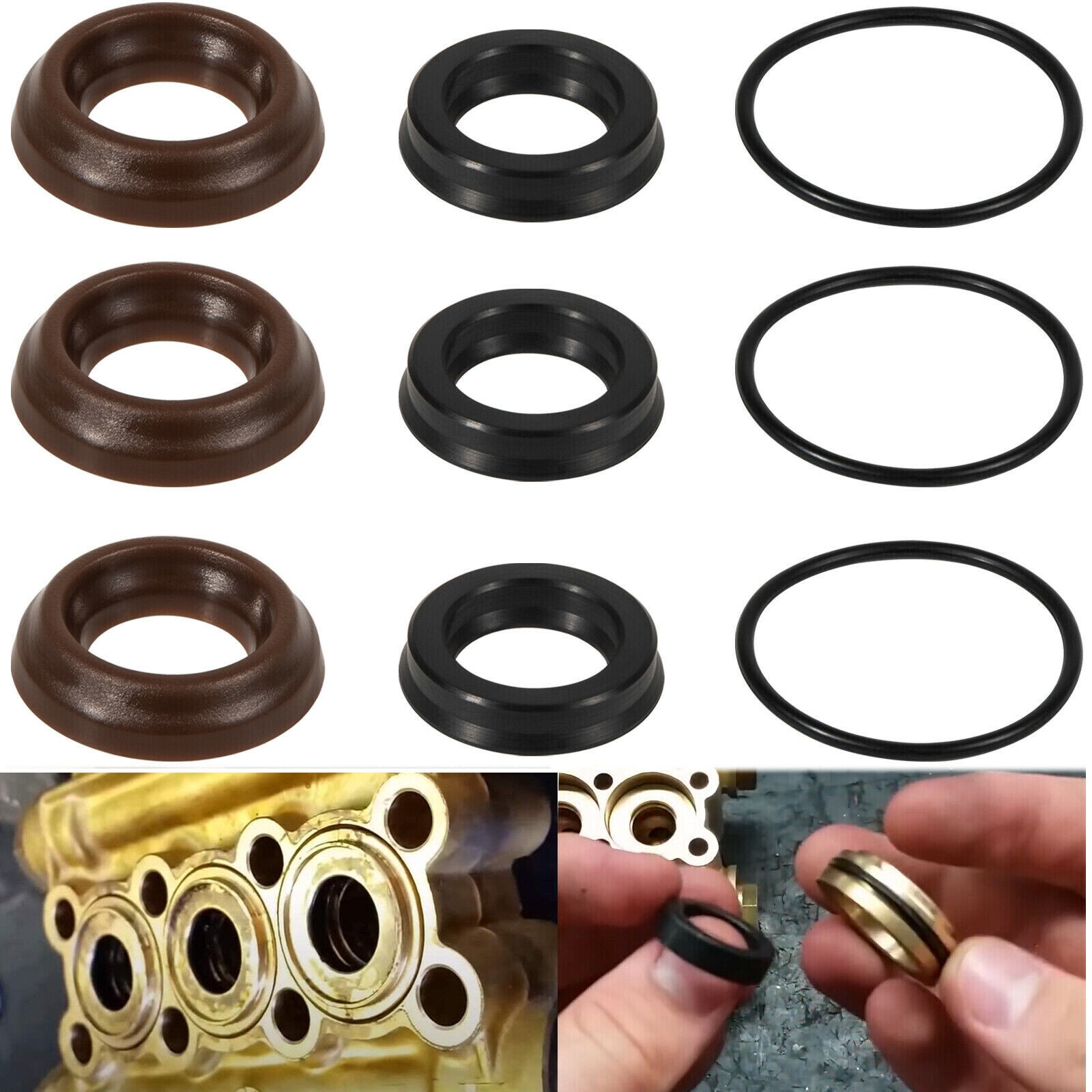 AR1828 Check Valve + AR1857 Packing Kit For Annovi Reverberi 18mm XR RK RKA RKV