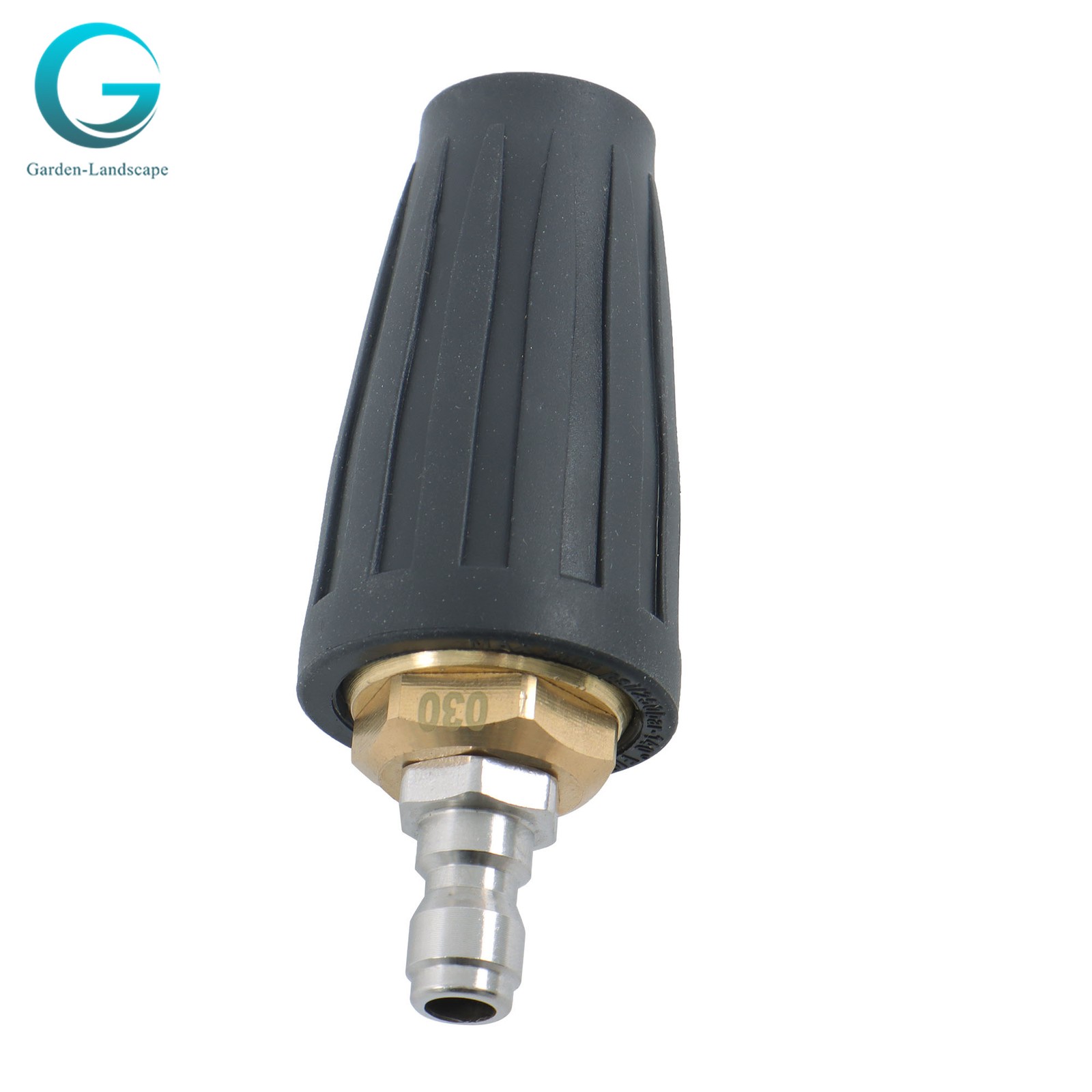 3600 Psi 1/4 Inch Rotating Turbine Nozzle Set High Pressure With 5 Spray Nozzles