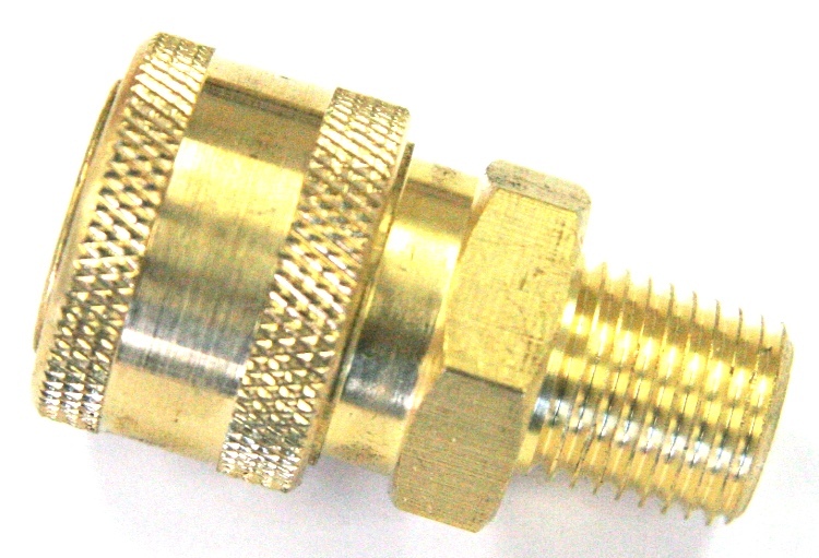 Pressure Washer 1/4″ Quick Coupler Disconnect Socket 1/4″ Male NPT
