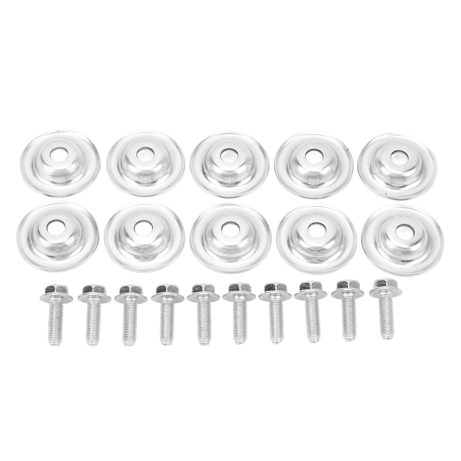 20pcs Rugged Metal UTV Skid Plate Washer Bolt Set For RZR 570 800 SEPD