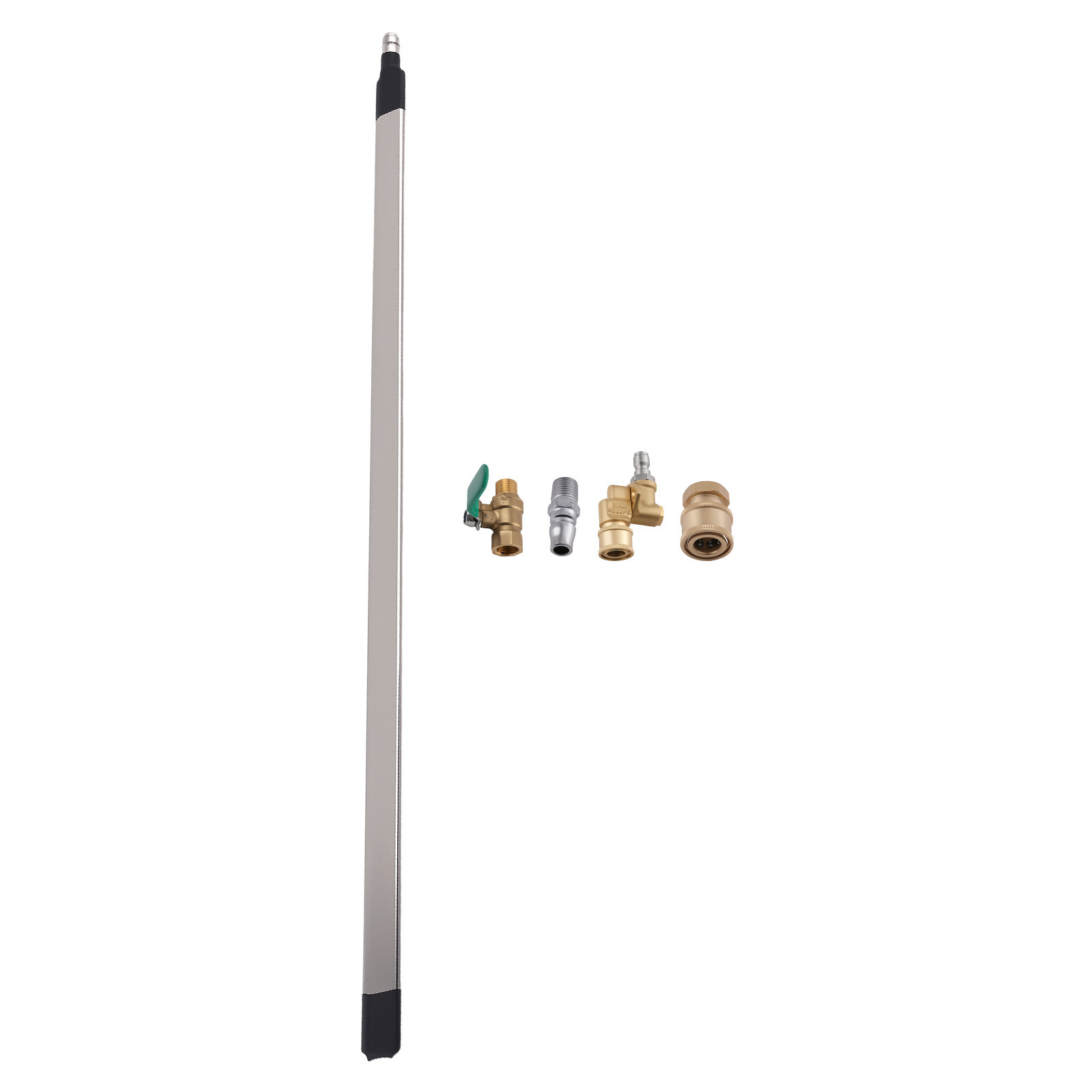 24″ Radiator Cleaning Wand High Pressure Washer Stainless Steel Tool 25° Nozzle