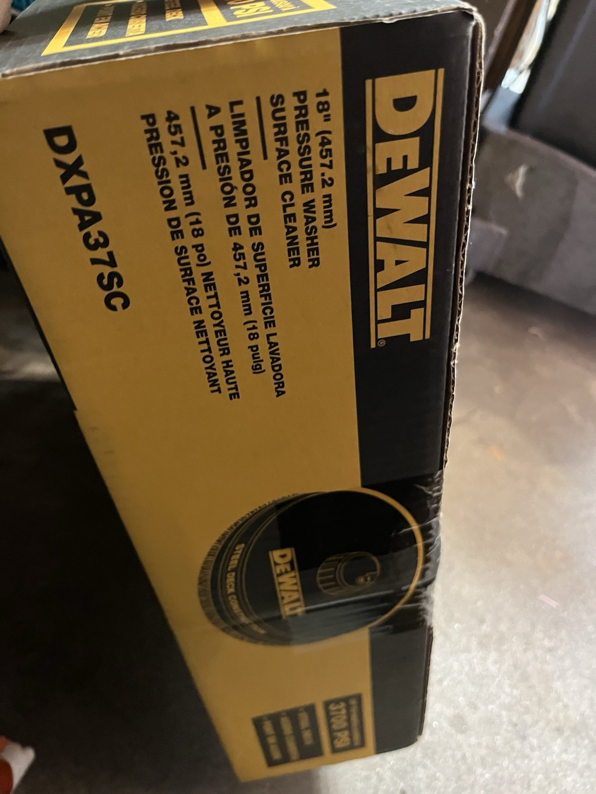 dewalt surface cleaner 18” DXPA37SC