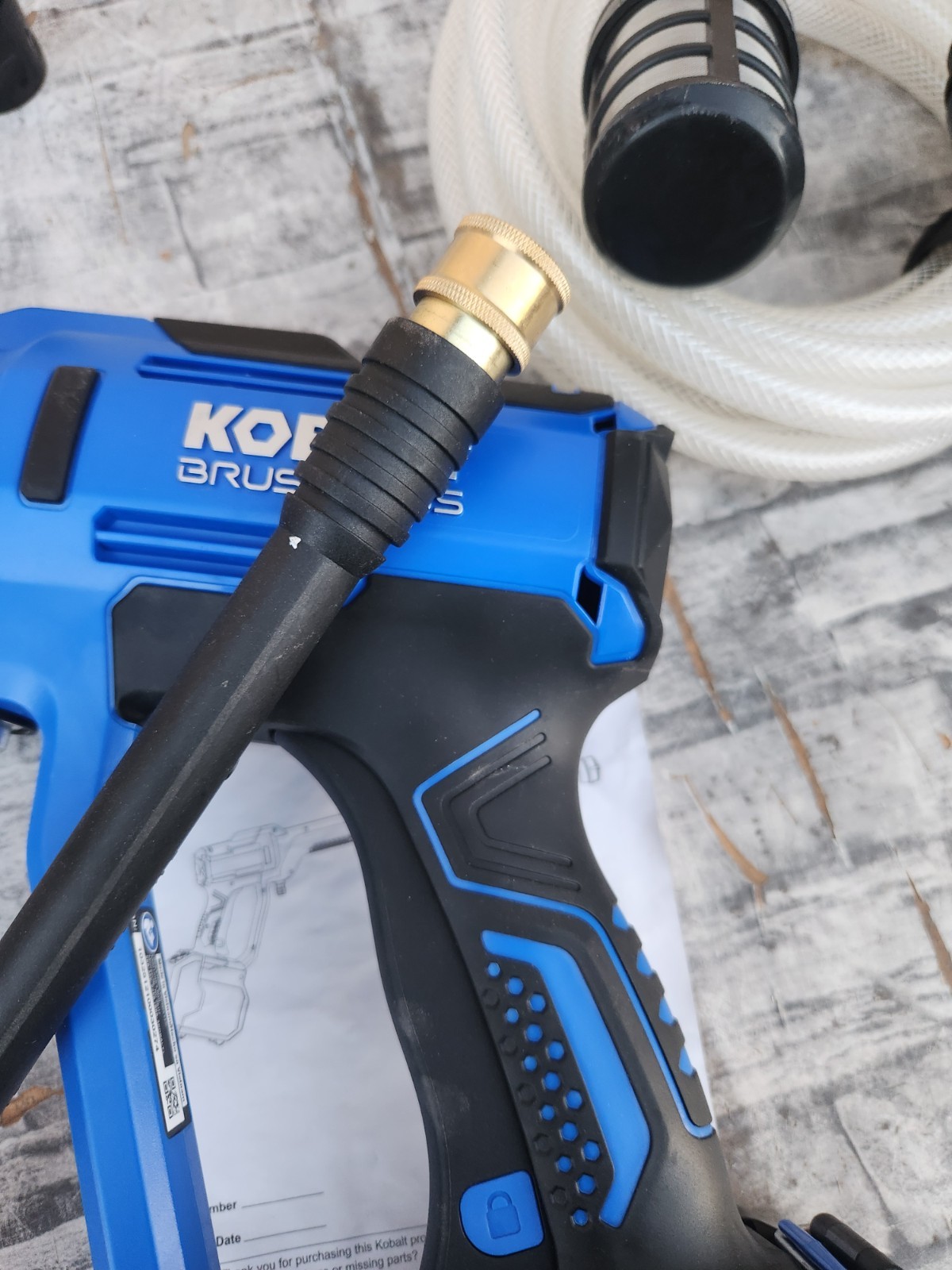 Kobalt Brushless 24v 700 PSI Power Cleaner * Light Used * Tool Only.