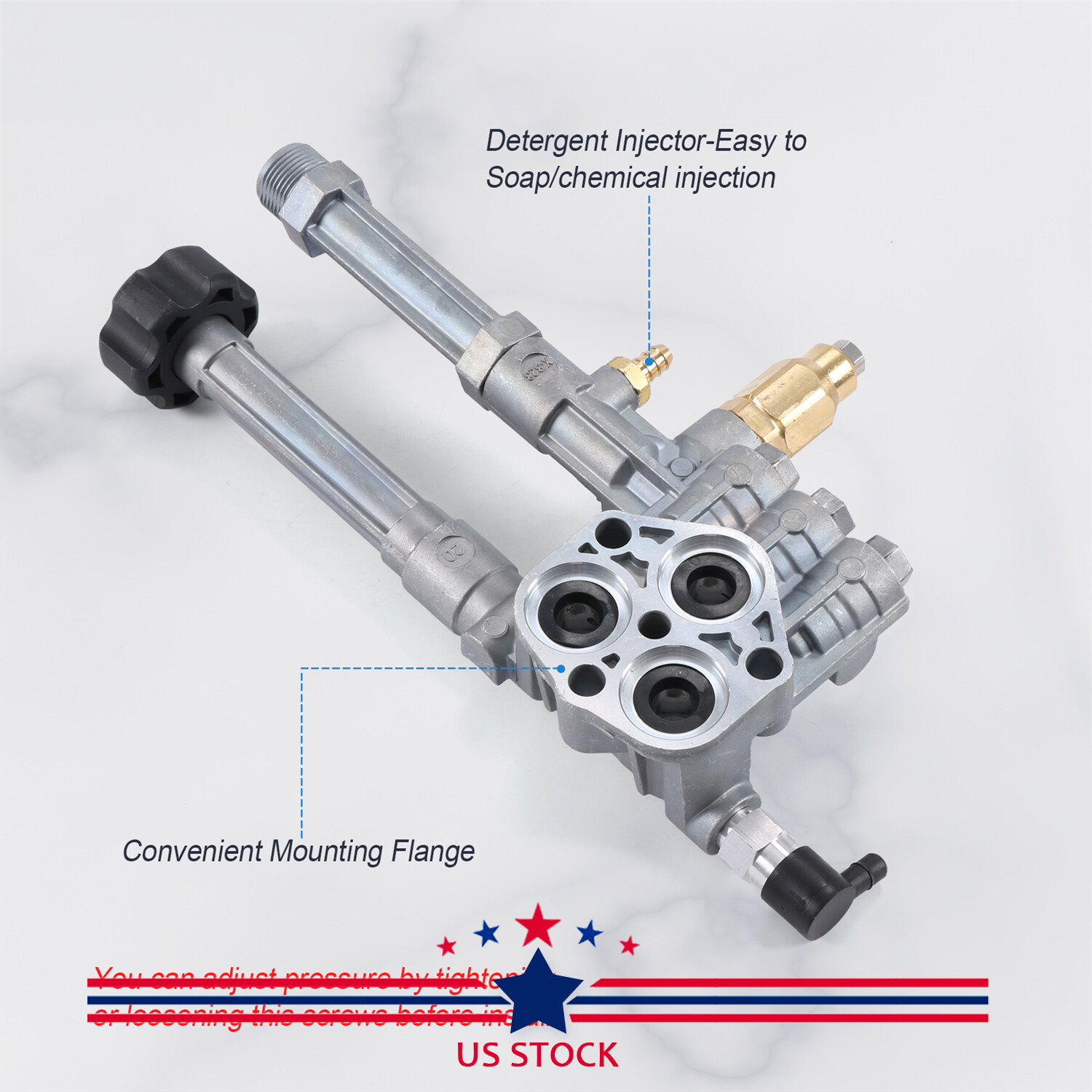 Complete Pressure Washer Pump Head Assembly For RMW and SRMW Pumps AR42518