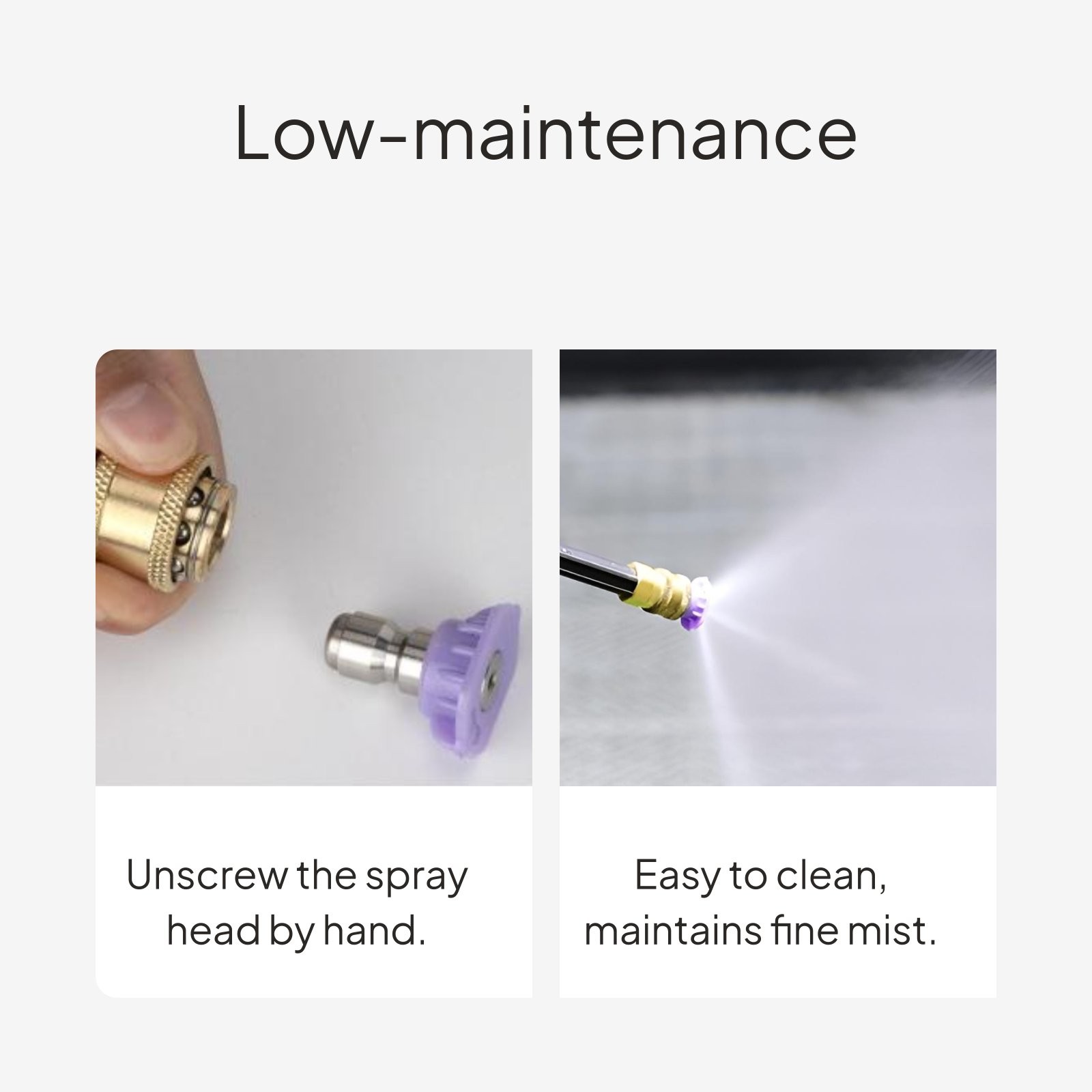Pressure Washer Quick Connect Nozzle