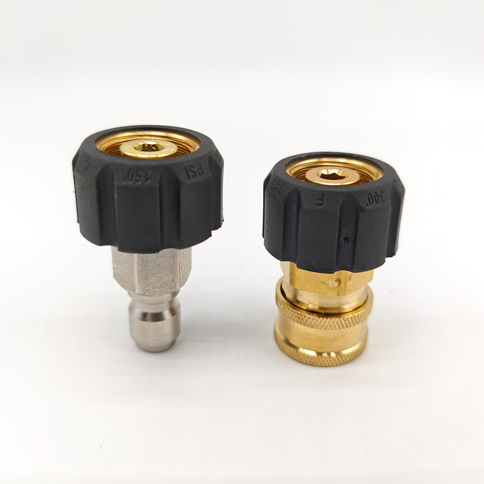 Pressure Washer Hose Adapter Set M22 to 3/8 Quick Connect For Power Washer Hose