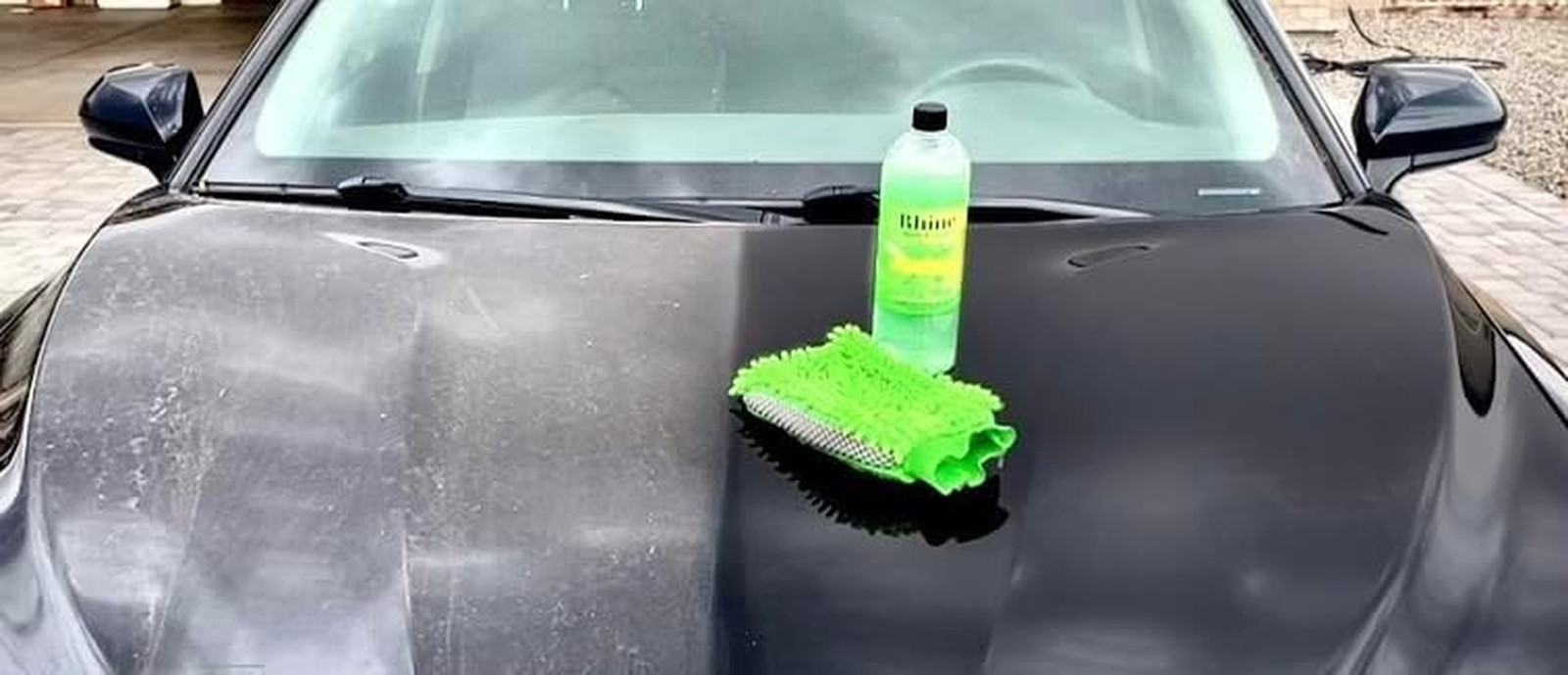 Plant-Based Eco-Friendly Car Wash Soap, Non-Toxic, Moderate-Foam Concentrated So