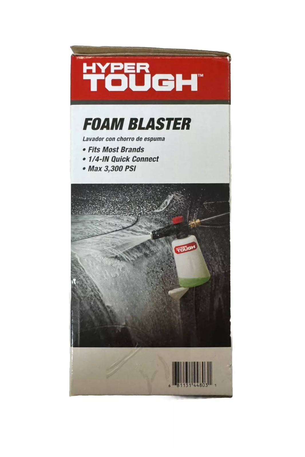 Hyper Tough Foam Blaster for Gas & Electric Pressure Washer, 25.4 fl oz