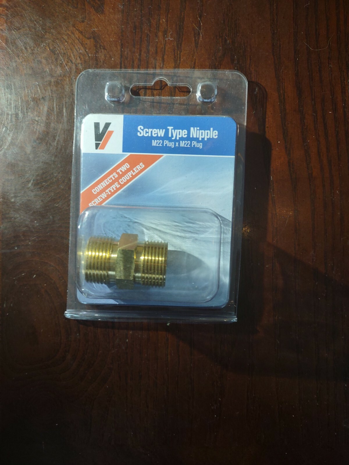 Screw Type Nipple M22 Plug X M22 Plug