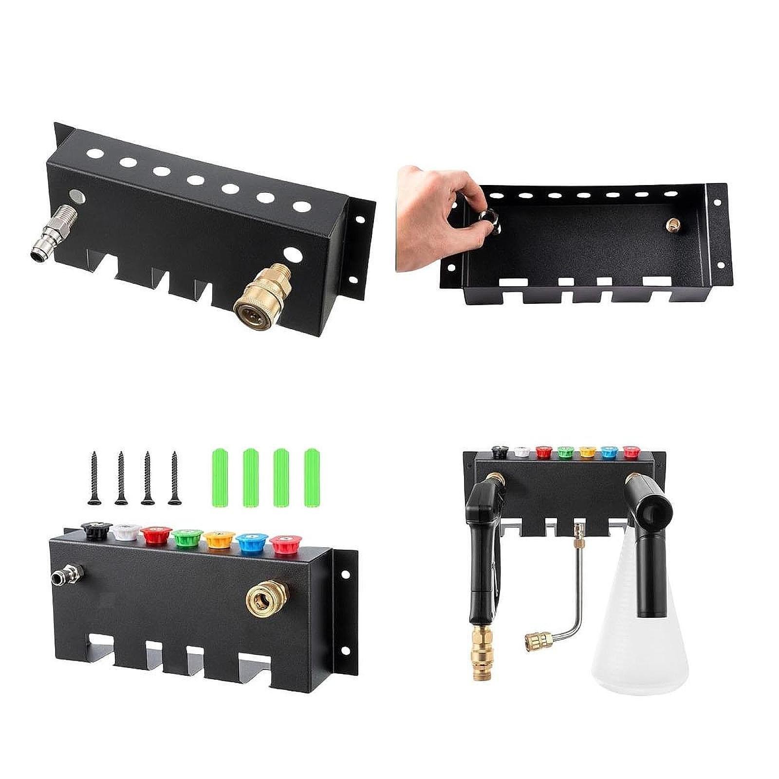 Pressure Washer Holder Practical Accessory Multifunctional High Performance Wall