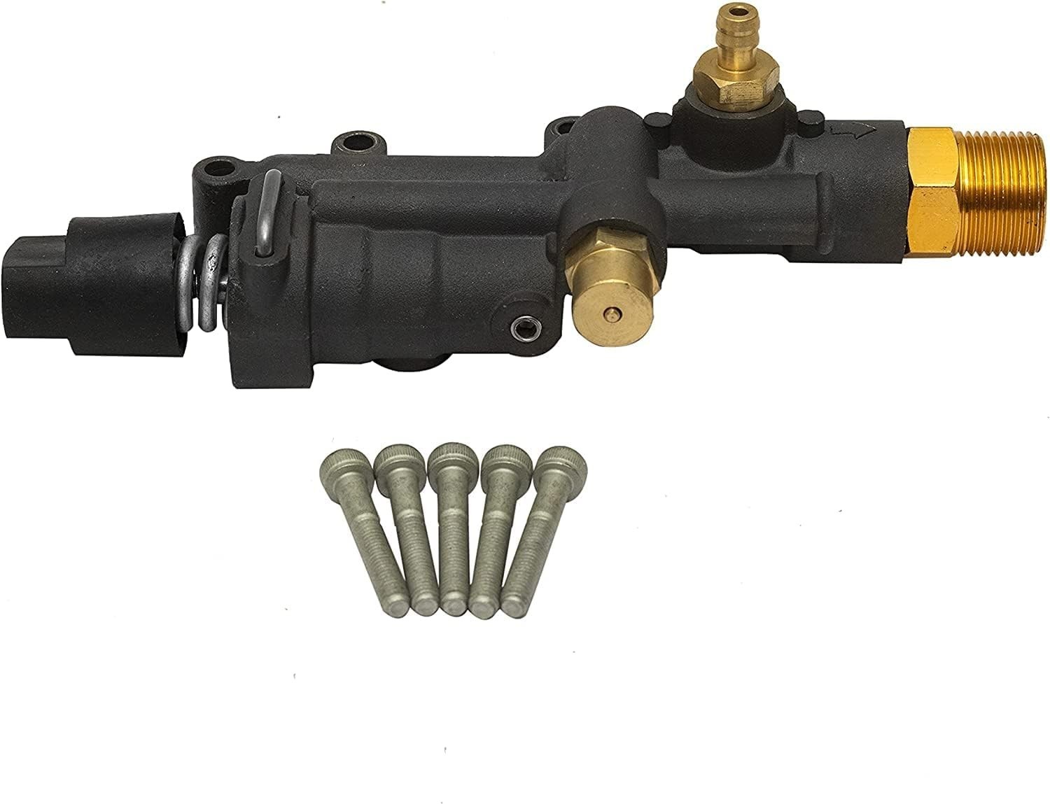 Complete Manifold Replacement Kit for AAA Axial Cam Pressure Washers – Black