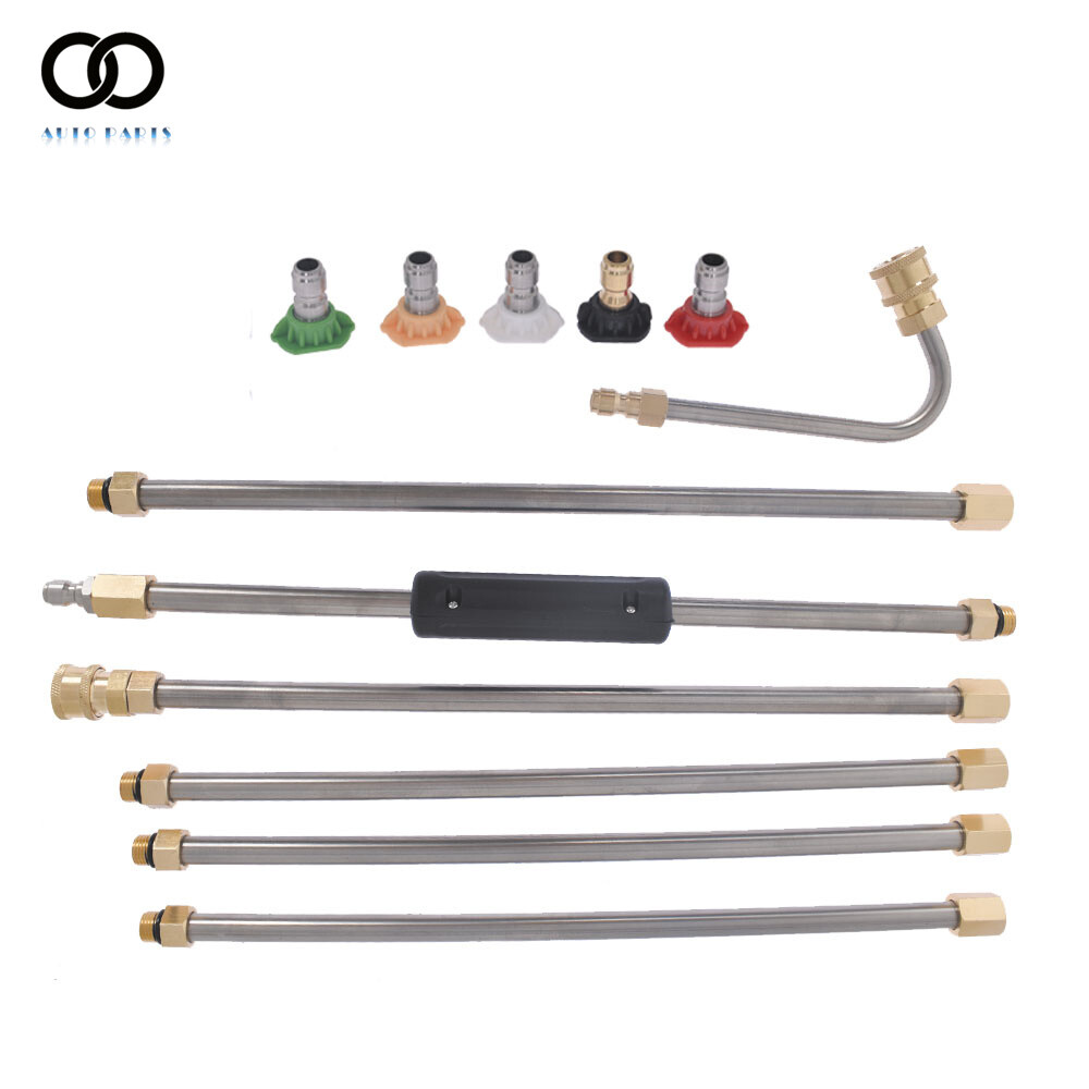 Pressure Washer Extension Wand Upgrade Power Washer Lance with Spray Nozzle Tips