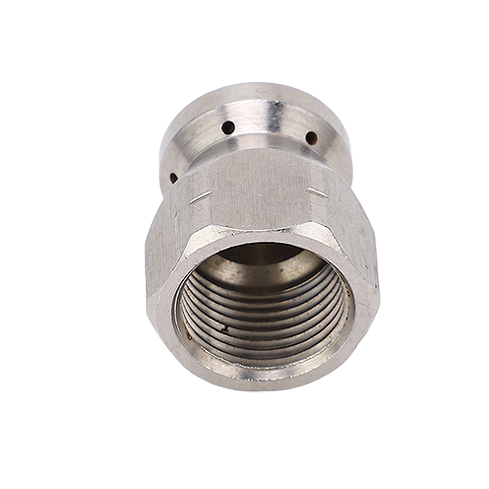 5000PSI 6 Holes G3/8in High Pressure Washer Nozzle Pipe Dredging Cleaning Nozzle