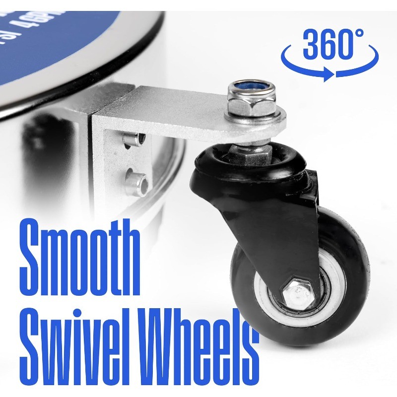 Universal 16.5” Pressure Washer Surface Cleaner Attachment – Stainless Steel