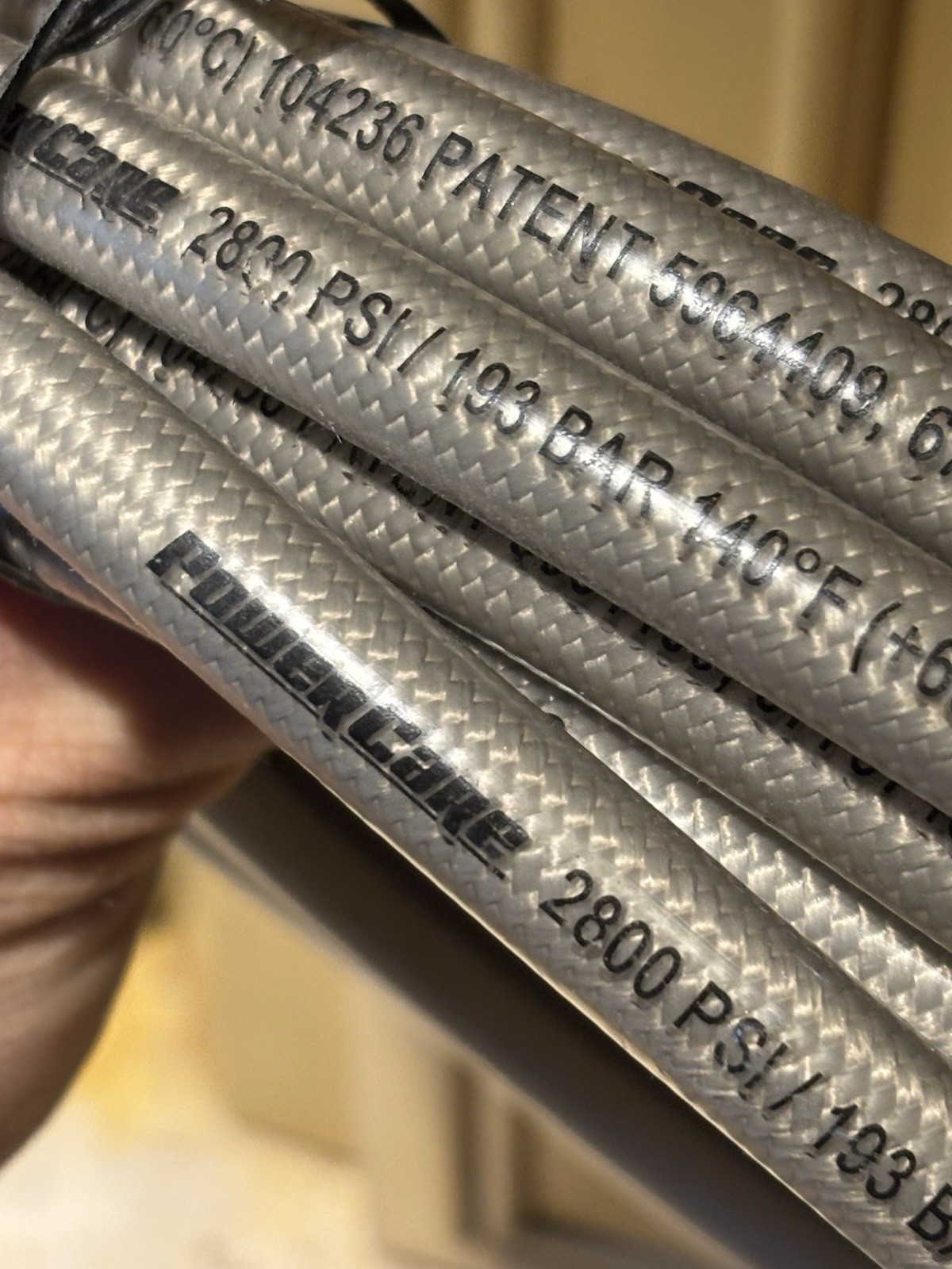 Power Care pressure washer extension hose 2800 Psi