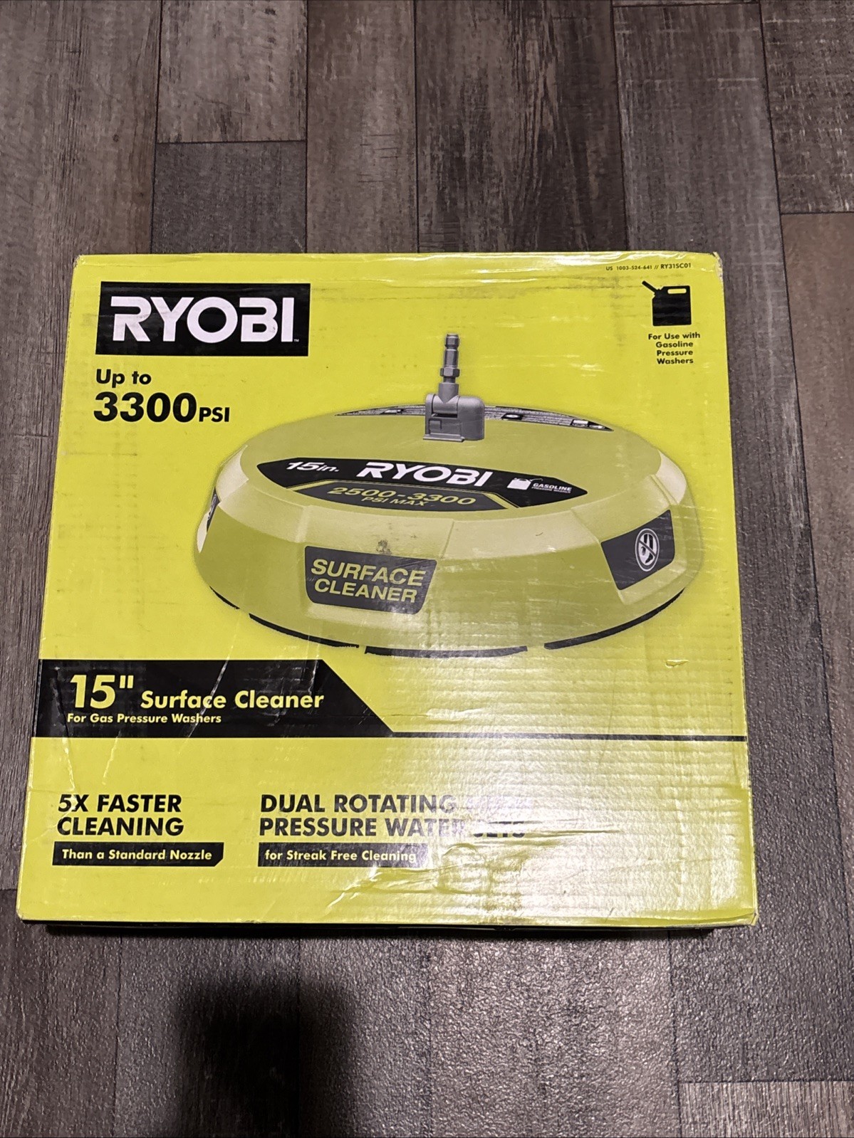Ryobi RY31SC01 15 inch 3300PSI Surface Cleaner