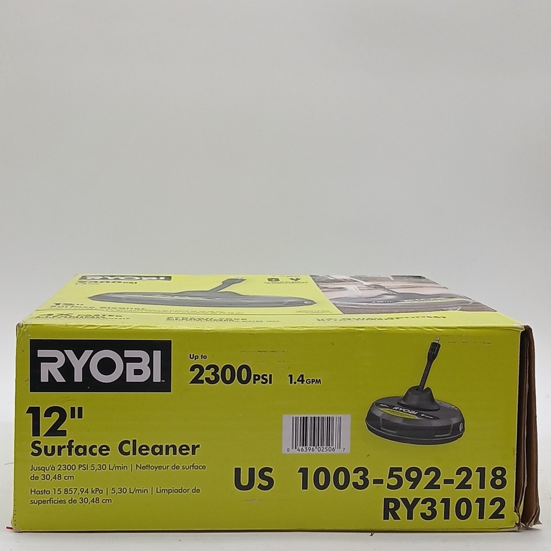 RYOBI (RY31012) 12 inch 2,300 PSI Electric Pressure Washers Surface Cleaner New!