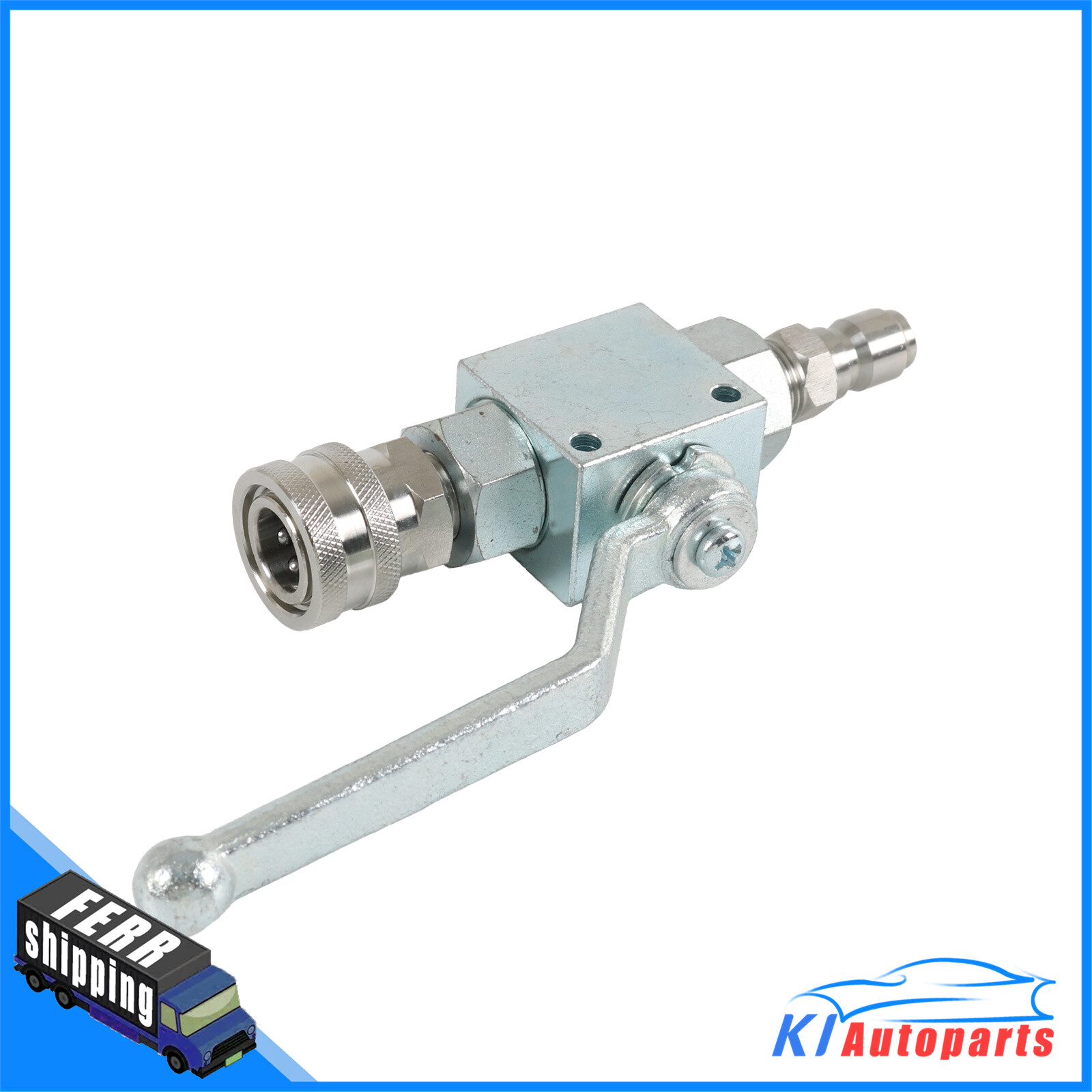 3/8″ Ball Valve 3/8″ fitting Female Out For Pressure Washers Max 4500 PSI