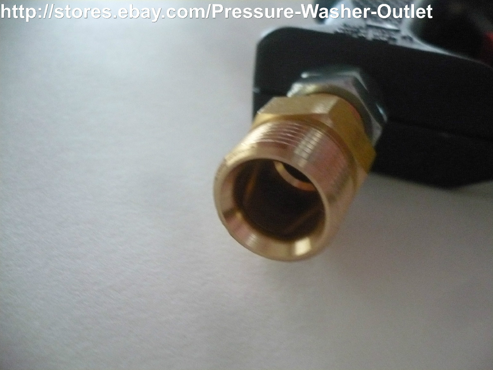 15 mm M22 (non Standard) x 3/8 NPT Adaptor Pressure Wash M22 ,15mm Bore, Sun Joe