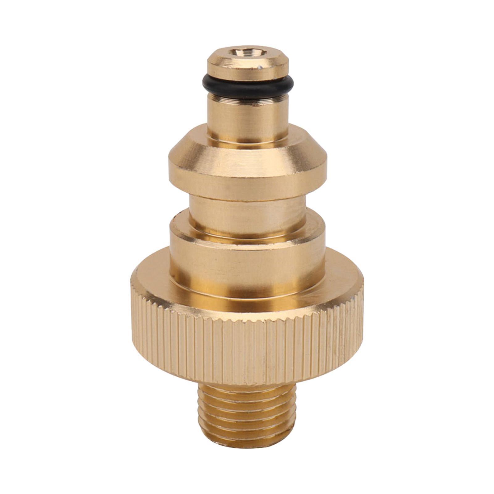 Solid Brass Hose Connector Fittings Adapter Kit 1/4 inch Solid Brass Hose