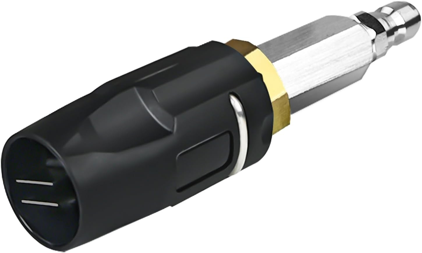 3-7 GPM M5 Twist Nozzle, Adjustable Downstream Soft Wash Nozzle, Rotate 60 Degre