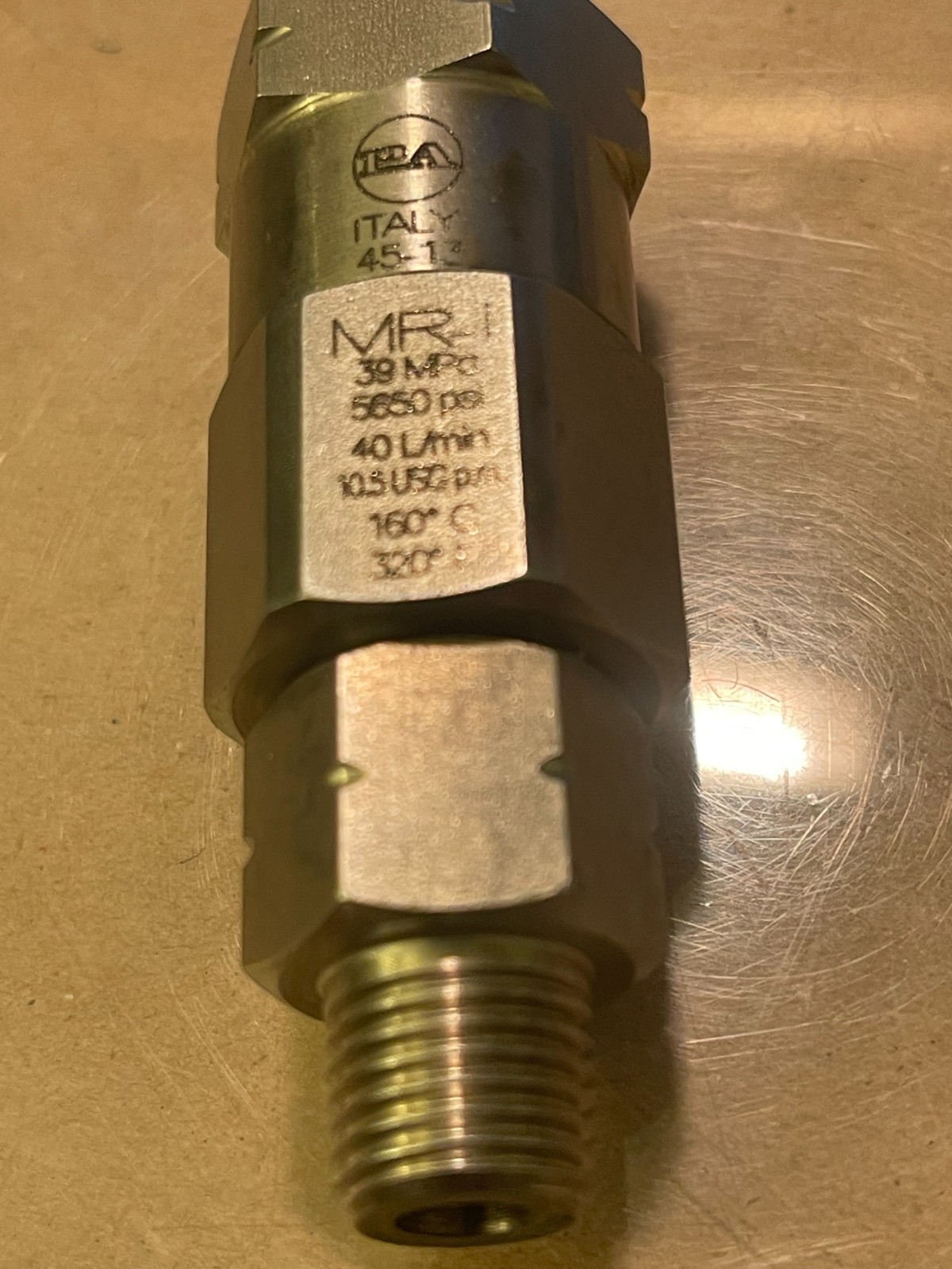 HIGH PRESSURE SWIVEL (1/4″X1/4″) STAINLESS STEEL (NEW)