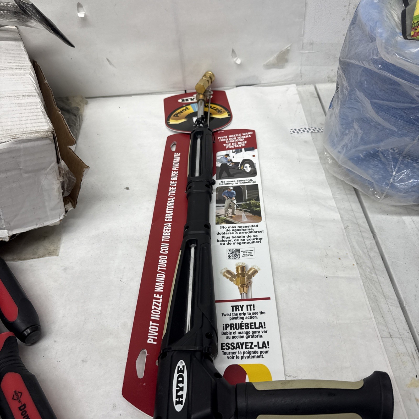 Hyde 28430 Pressure Washer Wand, 28 In, 3200 Psi, 28430