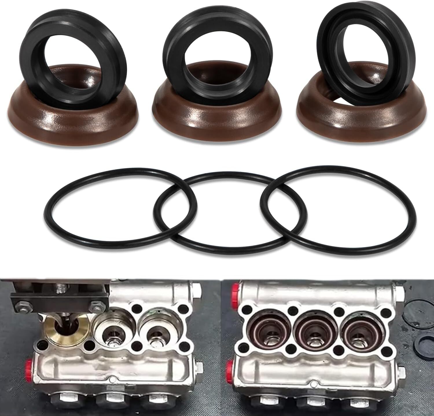 AR1857 Seal Packing Kit 18mm XR Annovi Reverberi RK RKA RKV Pressure Washer Pump