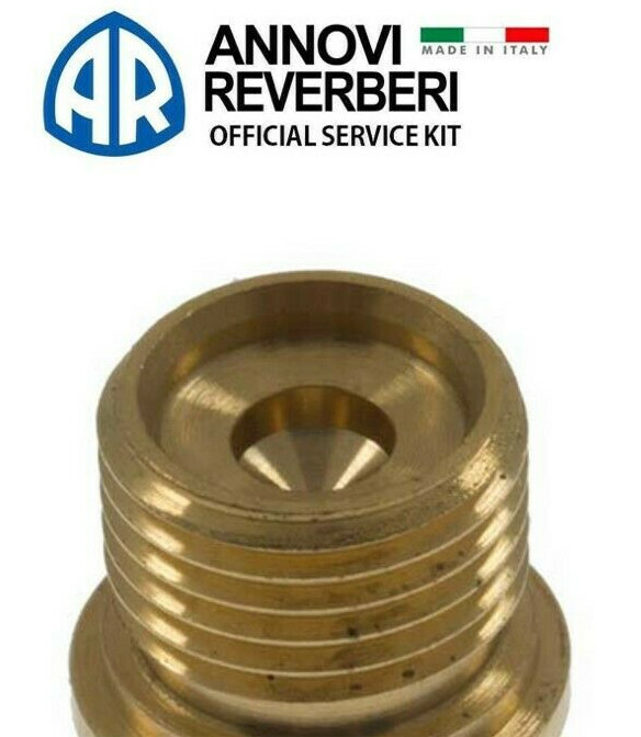 x3 Annovi Reverberi AR2840130 Brass Valve Caps For RMV and RMW Pumps AR 2840130