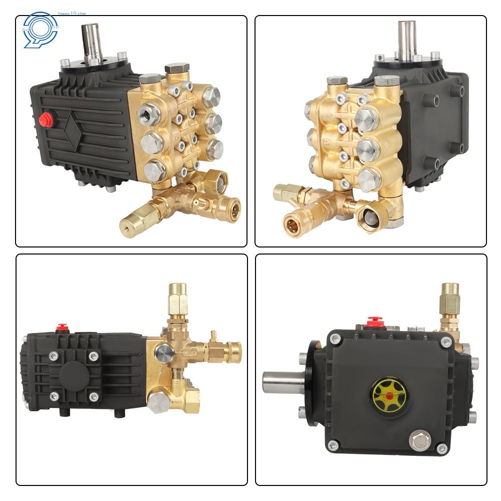 New 24mm Solid Shaft Pressure Power Washer Pump 3600 PSI 4.9GPM Belt Drive