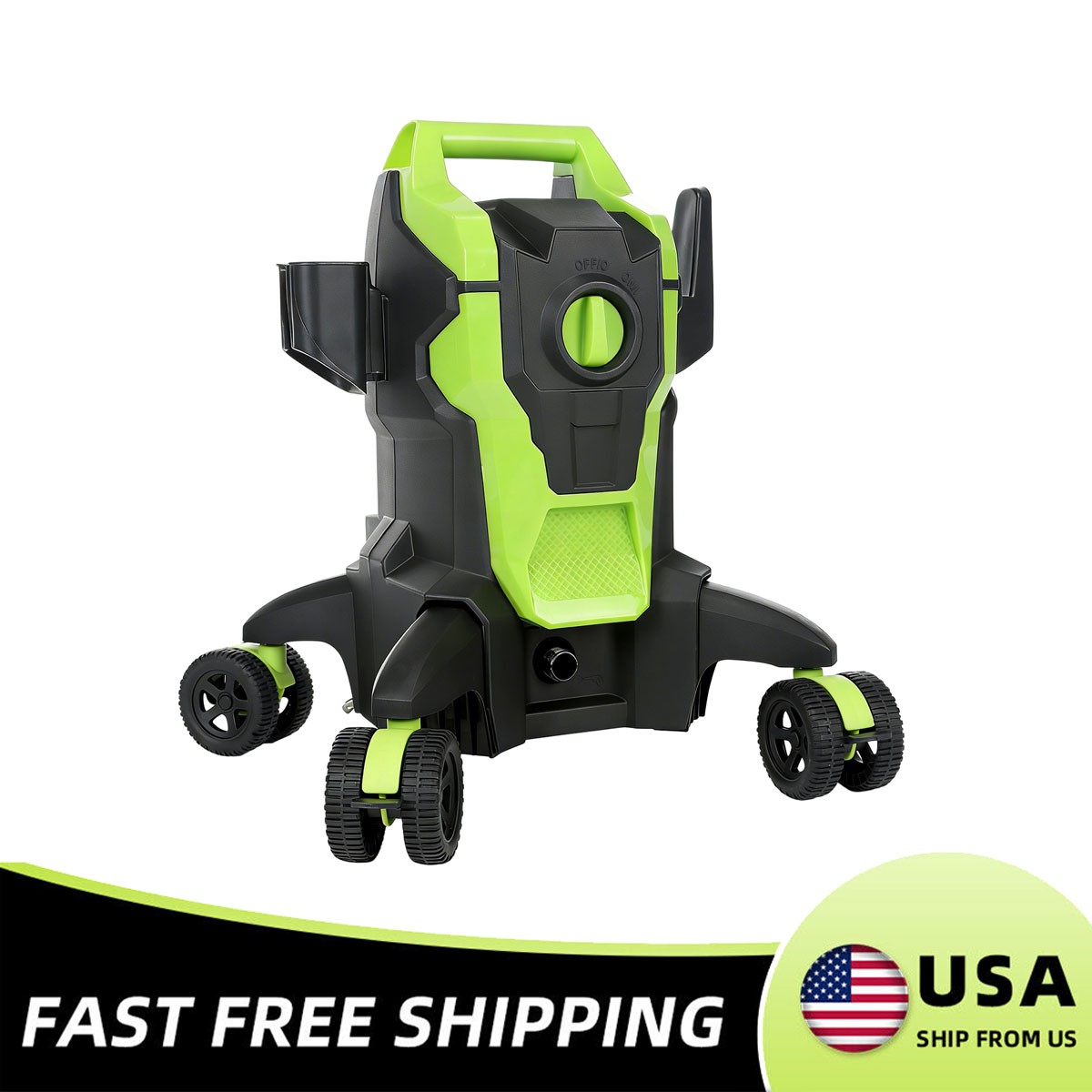 Electric High-pressure Power Washer, Heavy-Duty 2500 PSI SPX3000 3.0 GPM w/ Hose