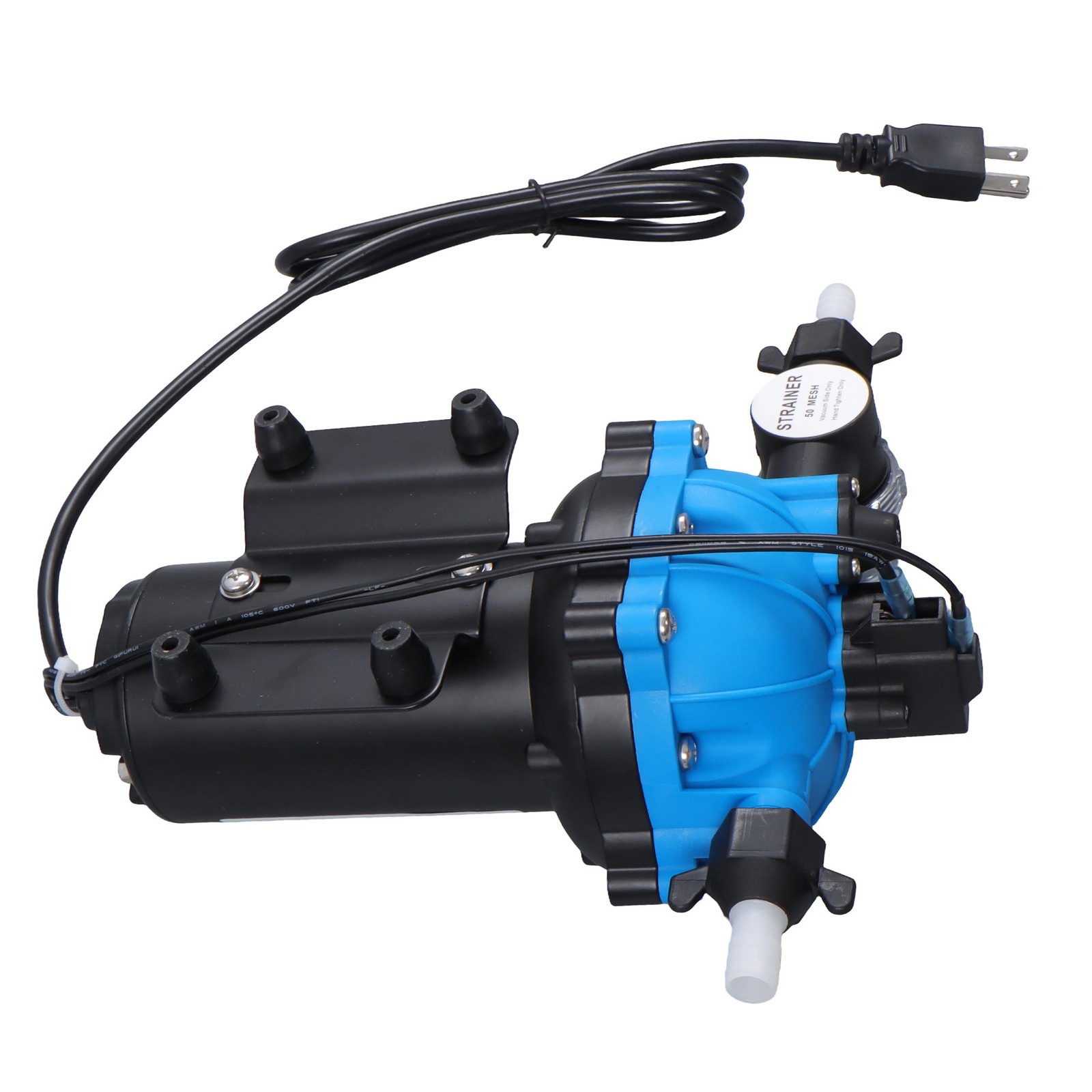 80 PSI 6GPM Diaphragm Water Pump 5-chamber Self Priming Pressure Booster Pump